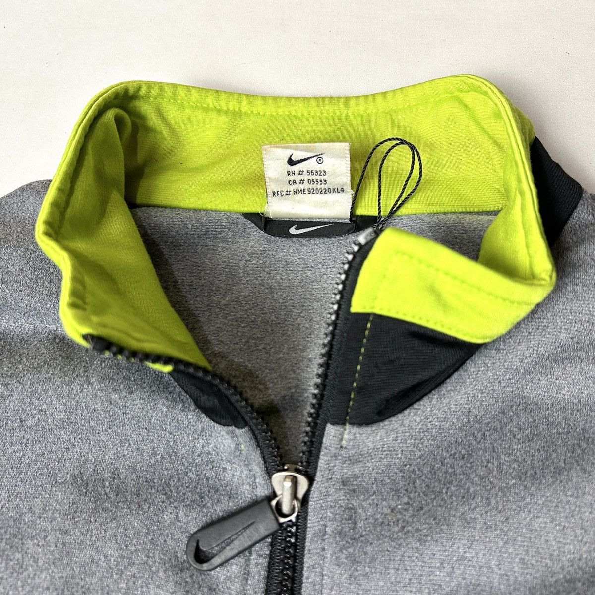 Nike × Vintage Nike 90s vintage tracktop colour block jacket Size US L / EU 52-54 / 3 - 6 Thumbnail