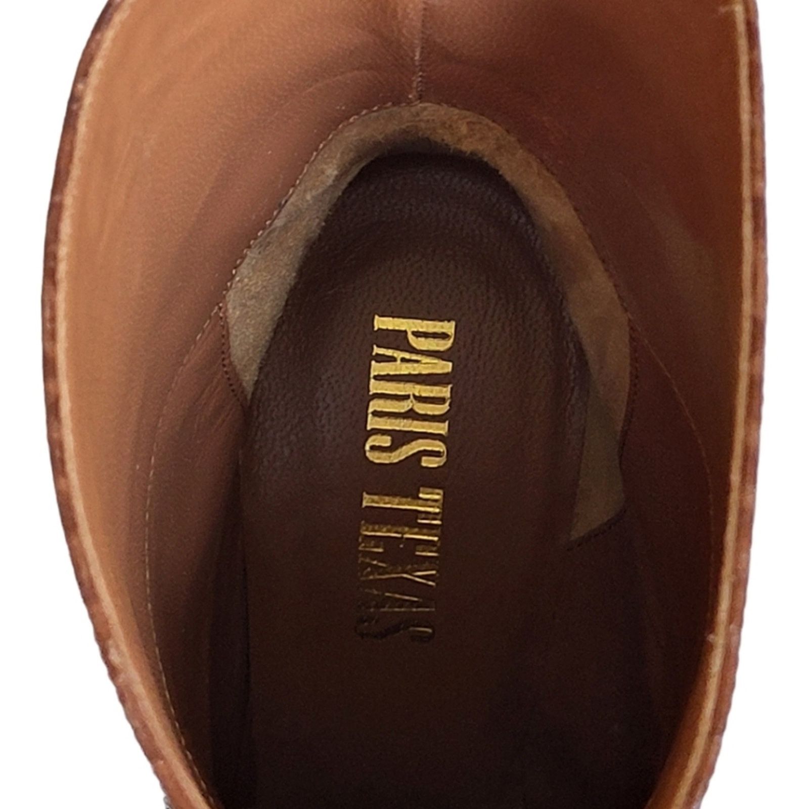 Paris Texas Paris Texas Moc Croco Seamed Mid Heel Ankle Boots Brown 35 Size US 5 / IT 35 - 7 Thumbnail