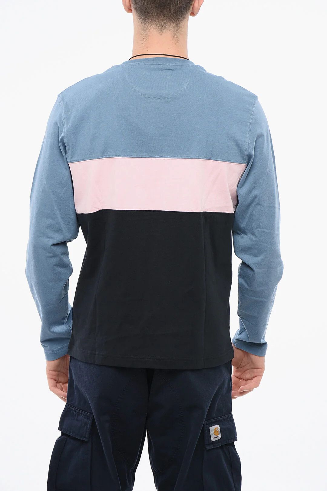 Eden Park og1mm0426 Crewneck T-Shirt in Blue Size US XS / EU 42 / 0 - 2 Thumbnail