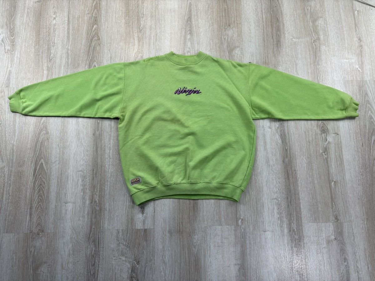 Vintage Mens vintage sweatshirt Kawasaki Size M Size US M / EU 48-50 / 2 - 1 Thumbnail