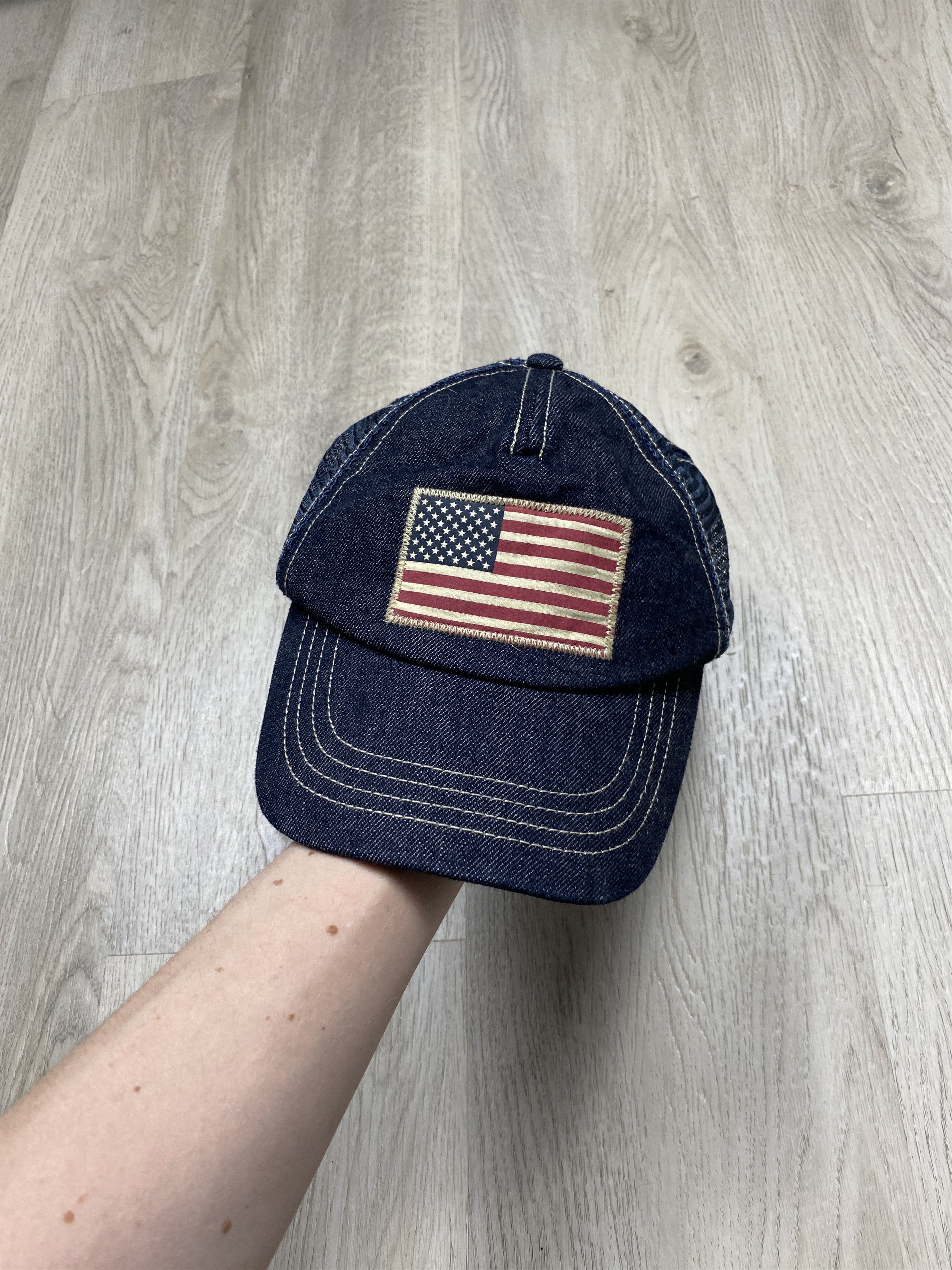 Polo Ralph Lauren Polo Ralph Lauren USA Vintage Mens Trucker Hat Cap Snapback Size ONE SIZE - 4 Thumbnail