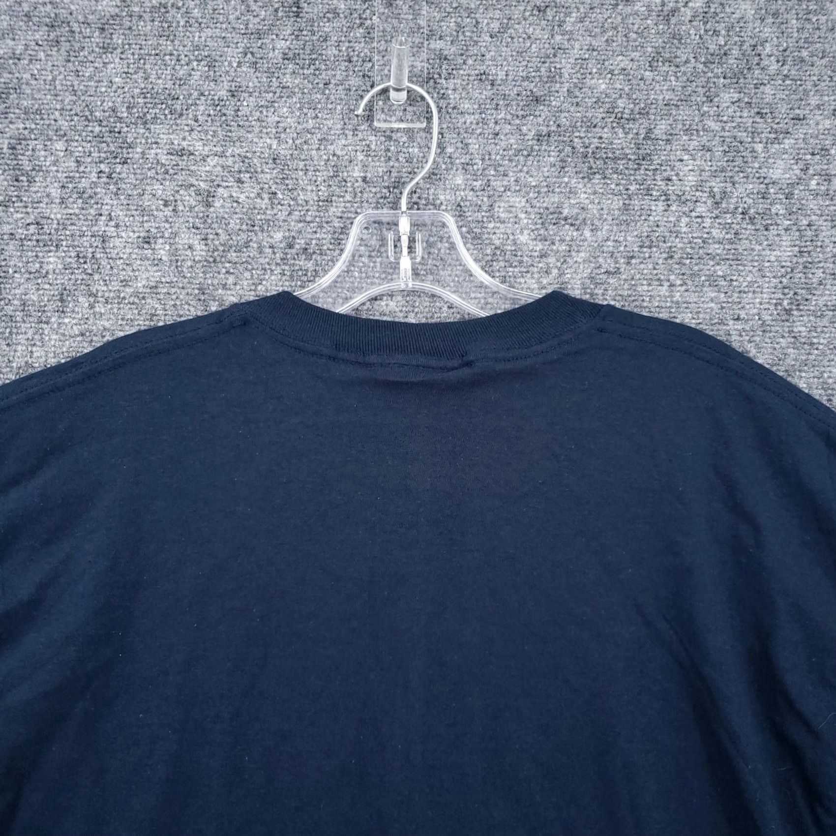 Vintage Prairie Mountain T-Shirt Mens L Large Navy Blue Mount Rushmore Graphic NWT Size US L / EU 52-54 / 3 - 4 Thumbnail