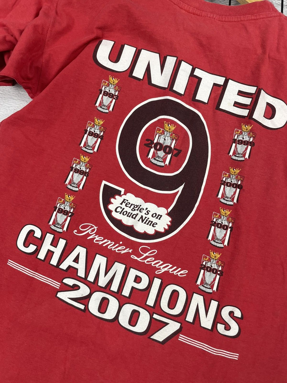 Vintage Vintage Manchester United Champions 2007 Red Tee Merchandise Size US S / EU 44-46 / 1 - 8 Thumbnail