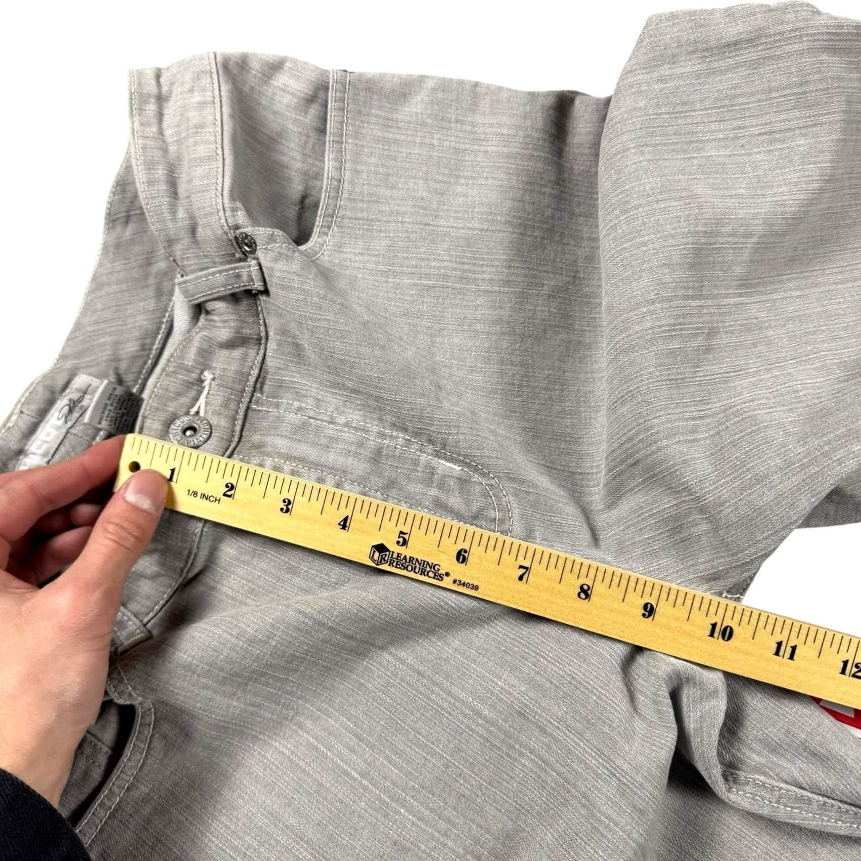 Vintage VINTAGE Chico's Jeans Womens 31x28 Bootcut Midrise Silver Y2K Cowboy Southwestern 5-Pocket Mens Womens Girls Size 24" / US 00 / IT 34 - 6 Thumbnail