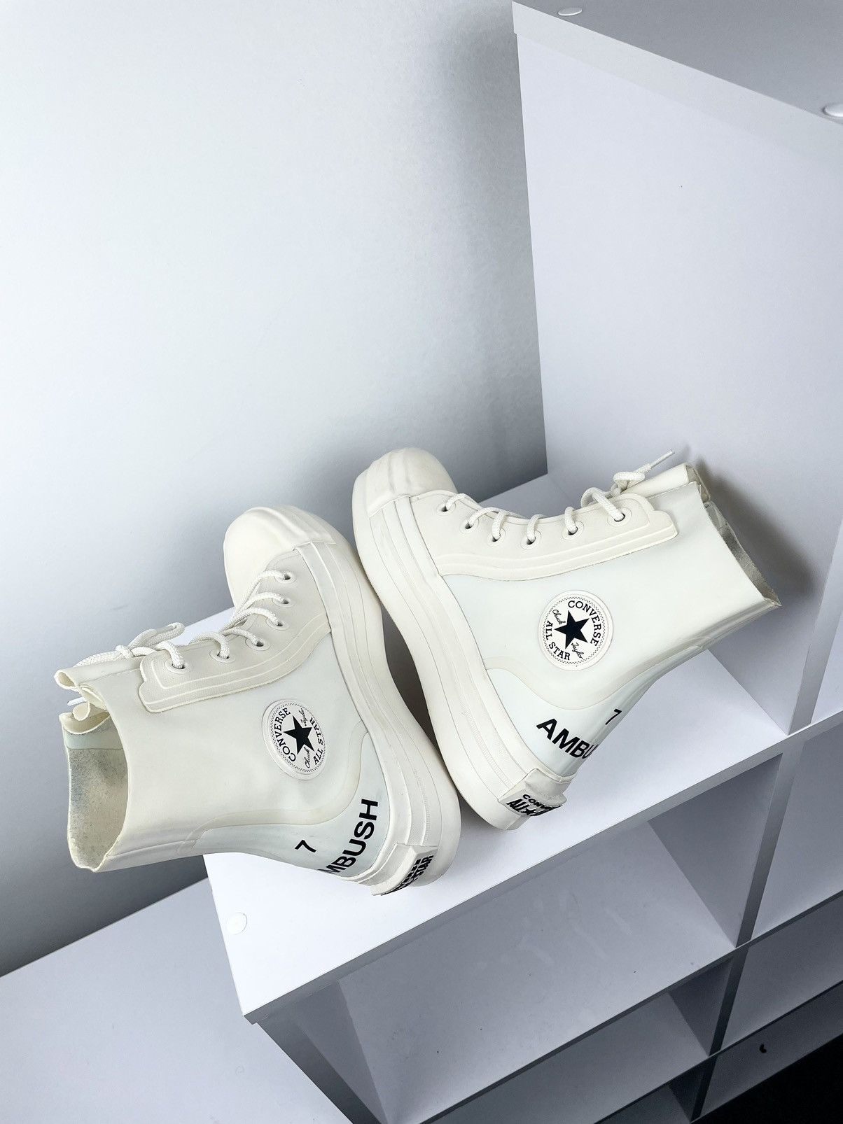 Ambush Design × Converse Converse x Ambush Chuck 70 Hi Bunny Boot Alyx White Shoes Size US 7 / EU 40 - 7 Thumbnail