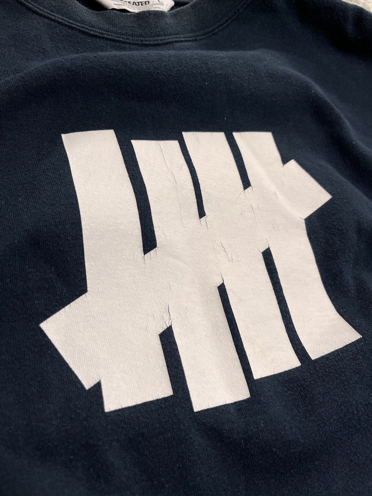 Undefeated Undefeated big Logo crewneck USA swag Size US L / EU 52-54 / 3 - 3 Thumbnail