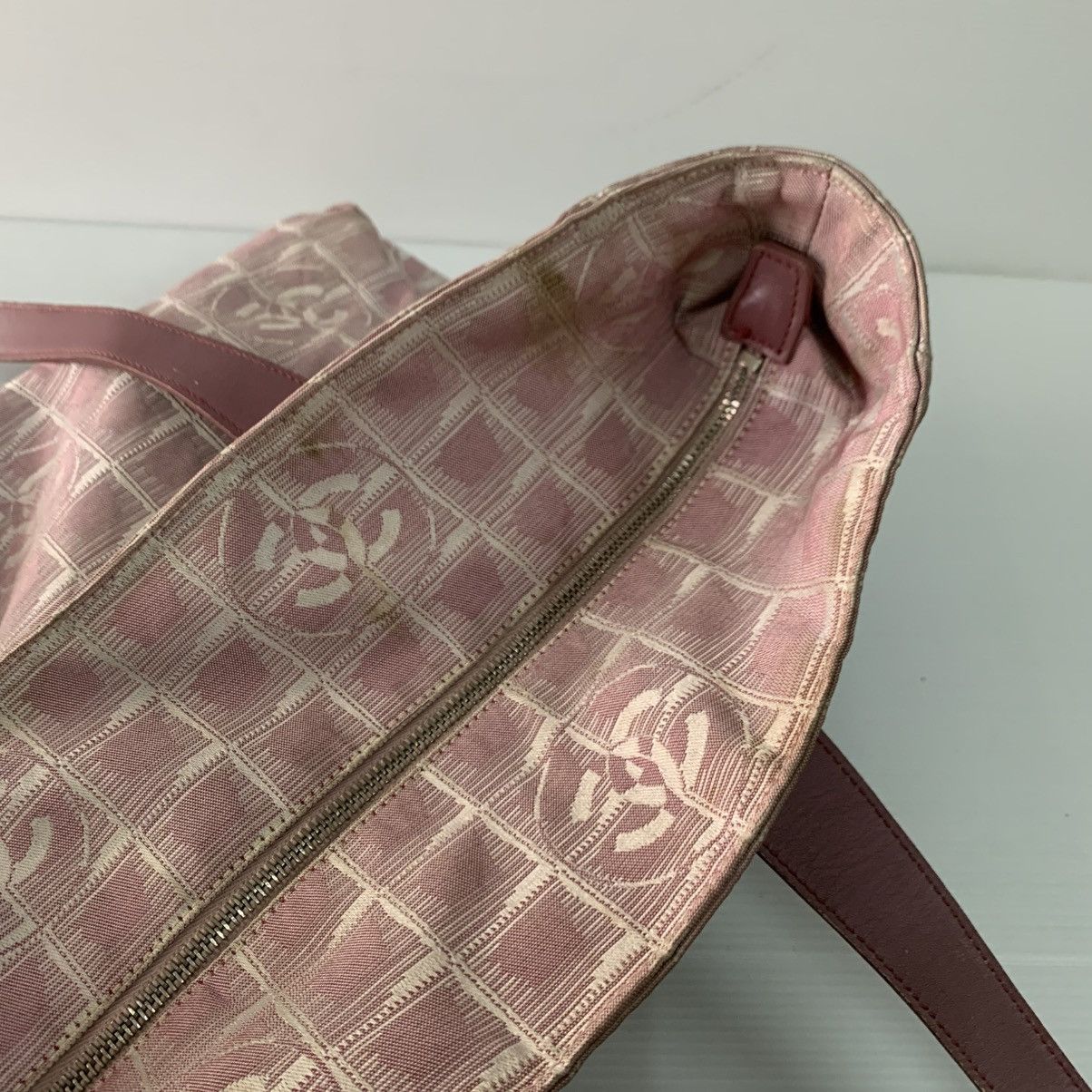 Chanel Chanel Traveline Pink Large Tote Bag Size ONE SIZE - 11 Thumbnail