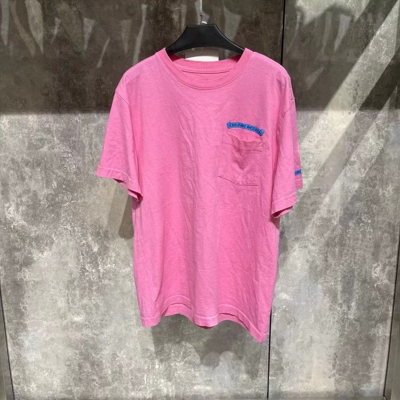 Chrome Hearts Chrome Hearts Pink Short Sleeve Shirt Size US M / EU 48-50 / 2 - 1 Thumbnail