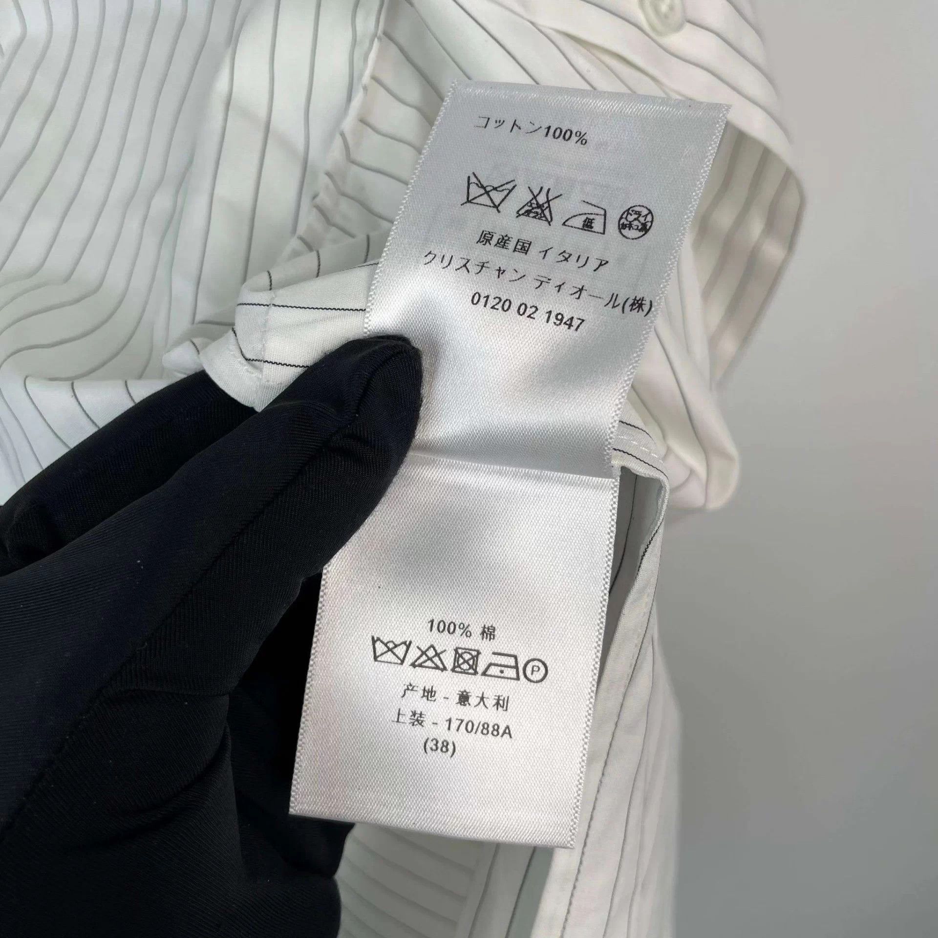 Dior Dior White Shirt 38 Size S / US 4 / IT 40 - 5 Thumbnail