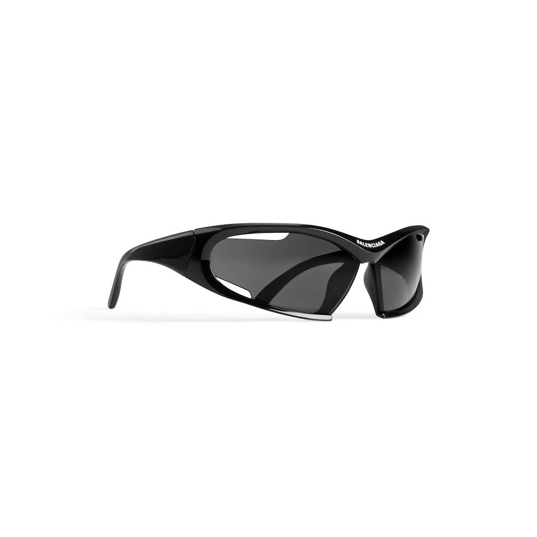 Balenciaga o1mt1gz0125 Size: OS / Dynamo Rectangle Sunglasses in Black Size ONE SIZE - 4 Thumbnail