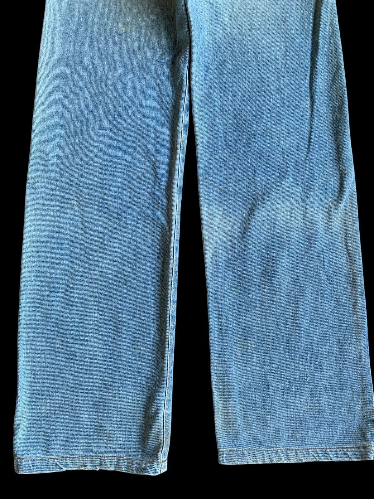 Edwin × If Six Was Nine × Jean VINTAGE EDWIN 505X SELVEDGE FADED DISTRESSED DENIM Size US 30 / EU 46 - 9 Thumbnail