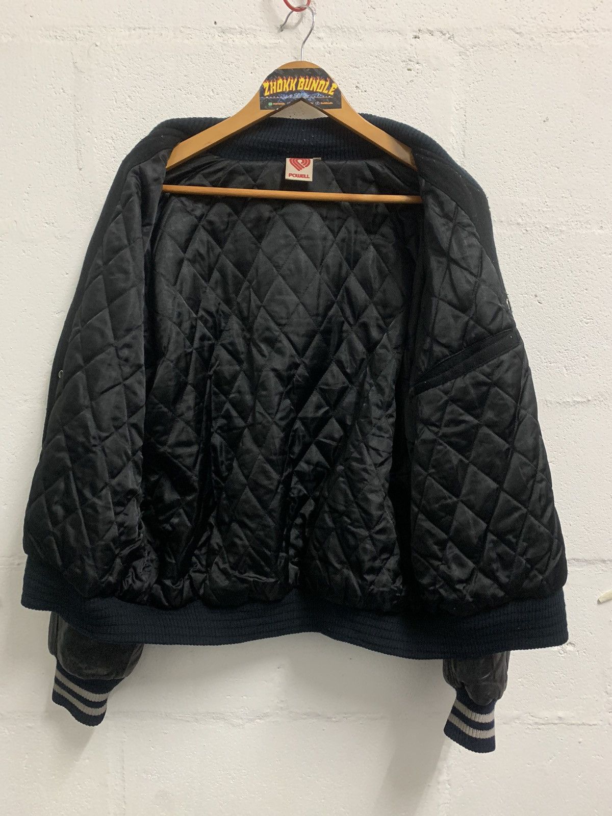 Powell Peralta Vintage Early 2000s Powell Peralta Varsity Wool Jacket Size US M / EU 48-50 / 2 - 7 Thumbnail