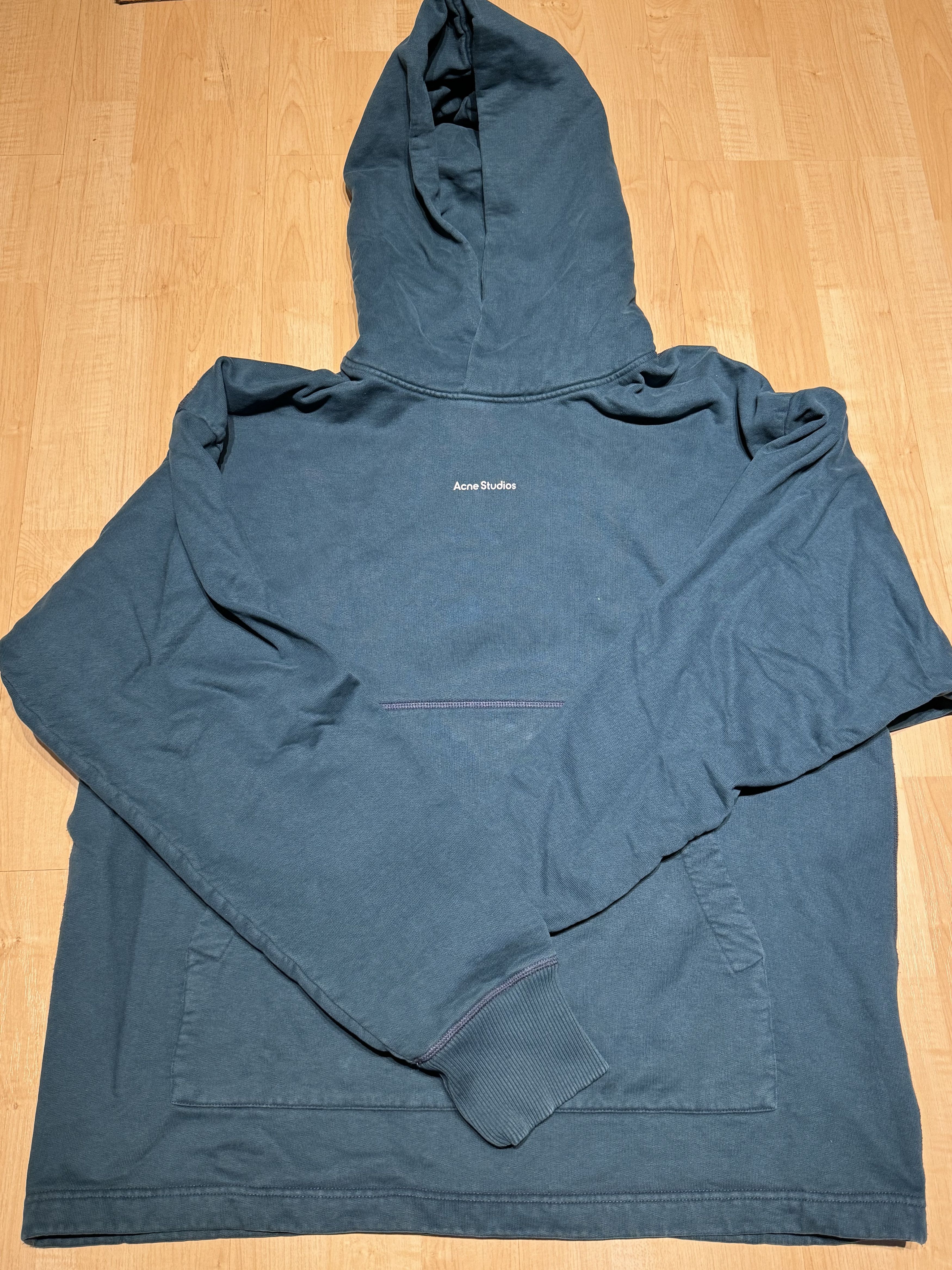 Acne Studios Acne Studios green oversized hoodie Size US S / EU 44-46 / 1 - 1 Thumbnail