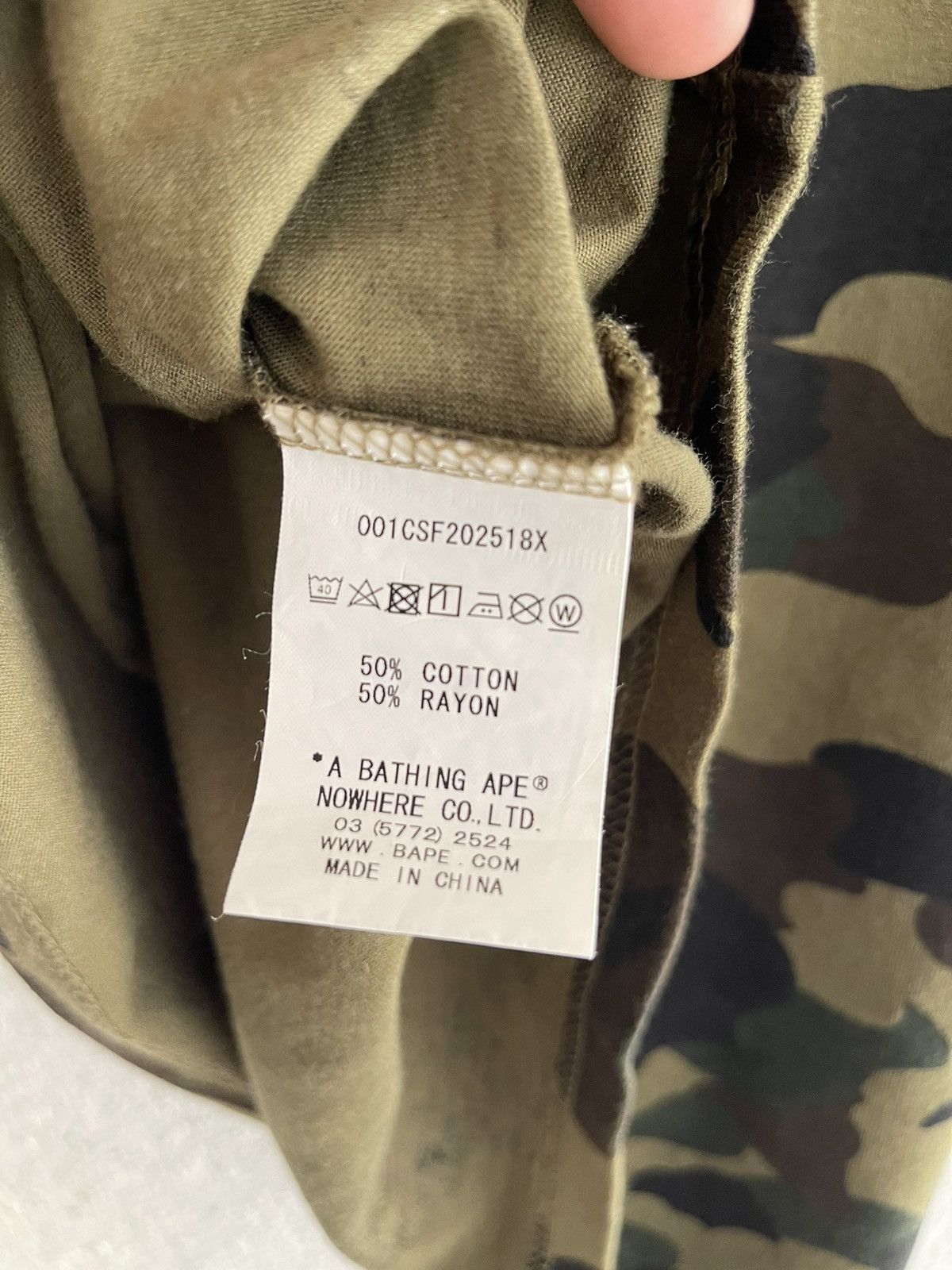 Bape 1st Camo Foil Bape Sta Tee Size XS / US 0-2 / IT 36-38 - 7 Thumbnail