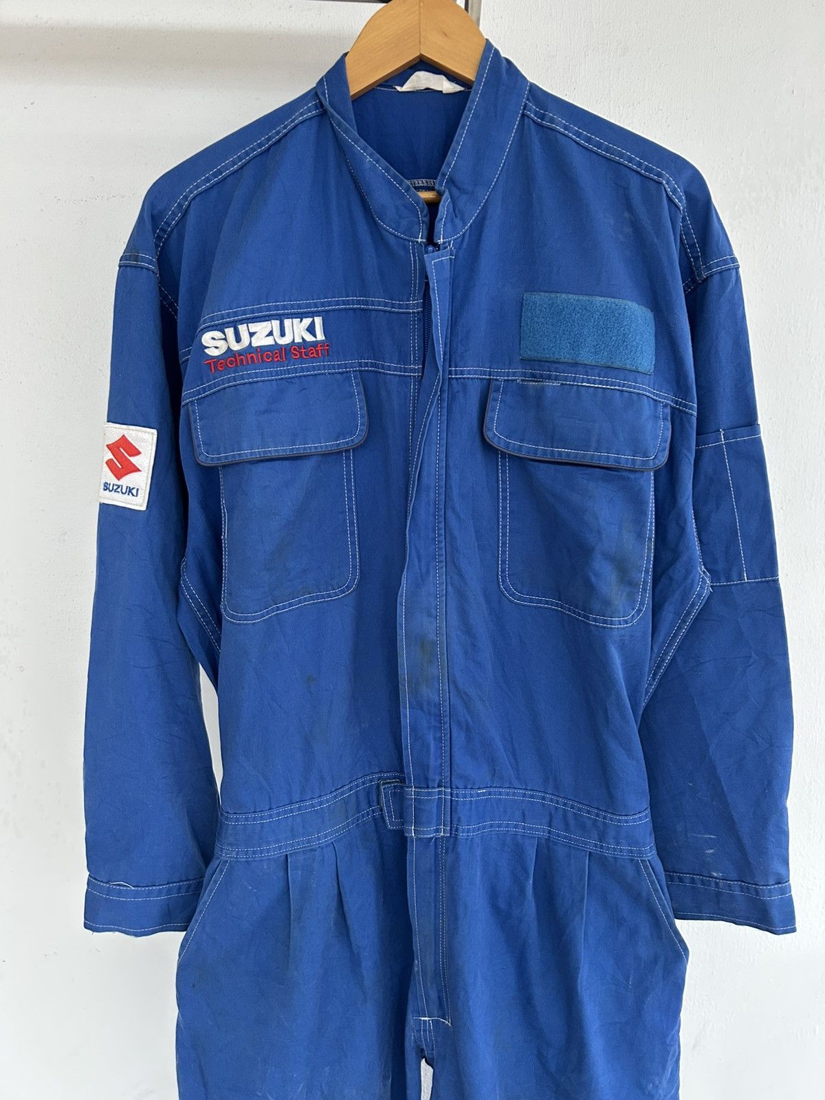 Suzuki Technical Staff Vintage Coverall Blue