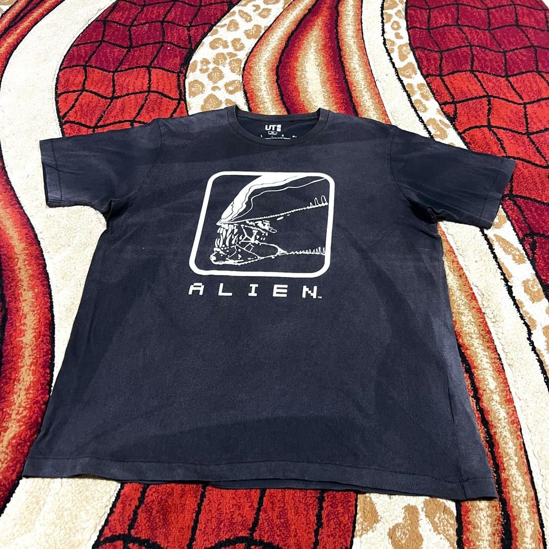 Uniqlo Vintage Thrashed Faded 2014 Alien Movie Rare T Shirt Size US L / EU 52-54 / 3 - 2 Thumbnail
