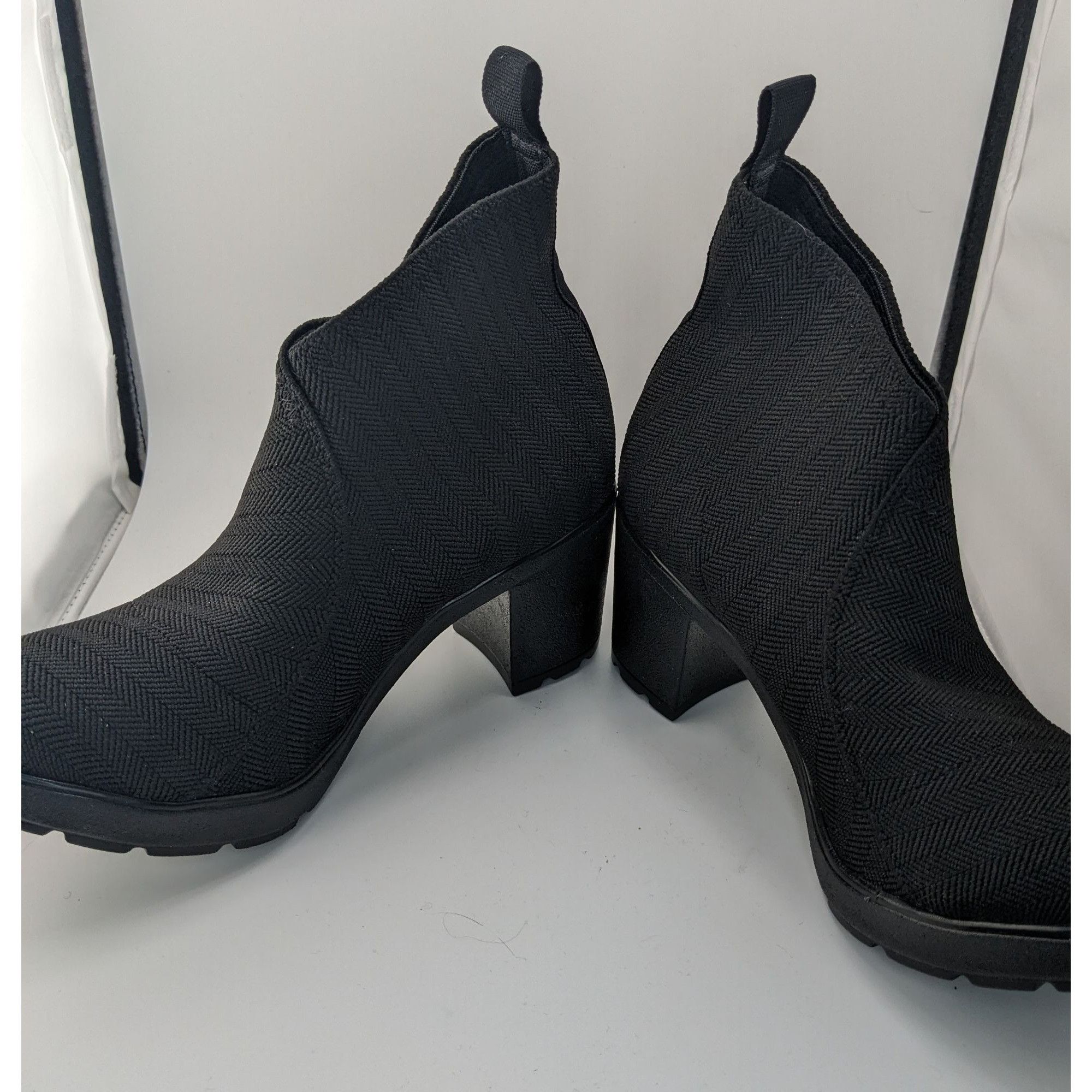 Other Charleston Shoe Cypress Boot Black Size 8 Textured Heeled An Size US 8 / IT 38 - 2 Thumbnail