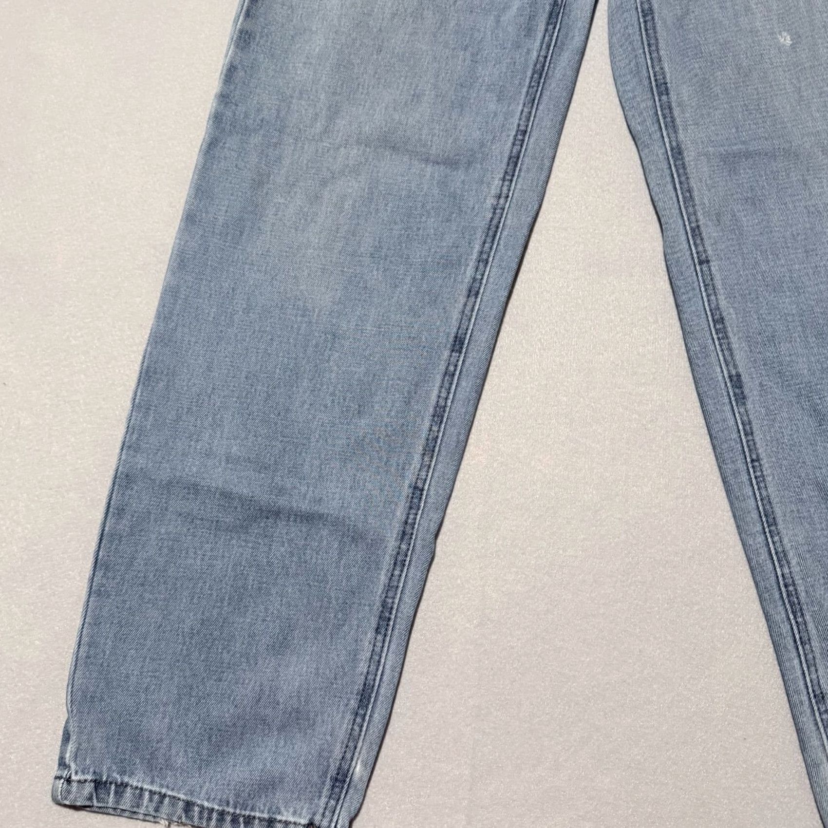 Empyre Empyre Jeans Women's Wide-Leg Denim Blue Medium Wash Relaxed Zip Fly 2 Size 32" / US 10 / IT 46 - 4 Thumbnail