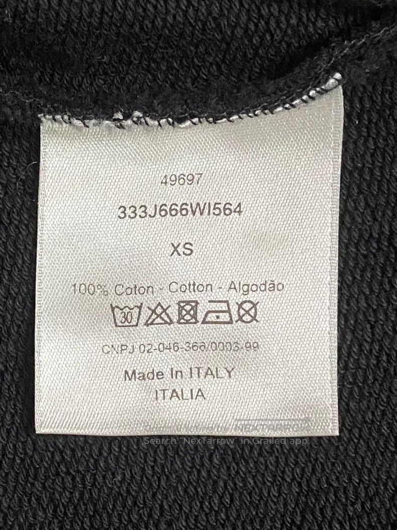 Dior Dior Men's Sweatshirt Black Size US XS / EU 42 / 0 - 7 Thumbnail