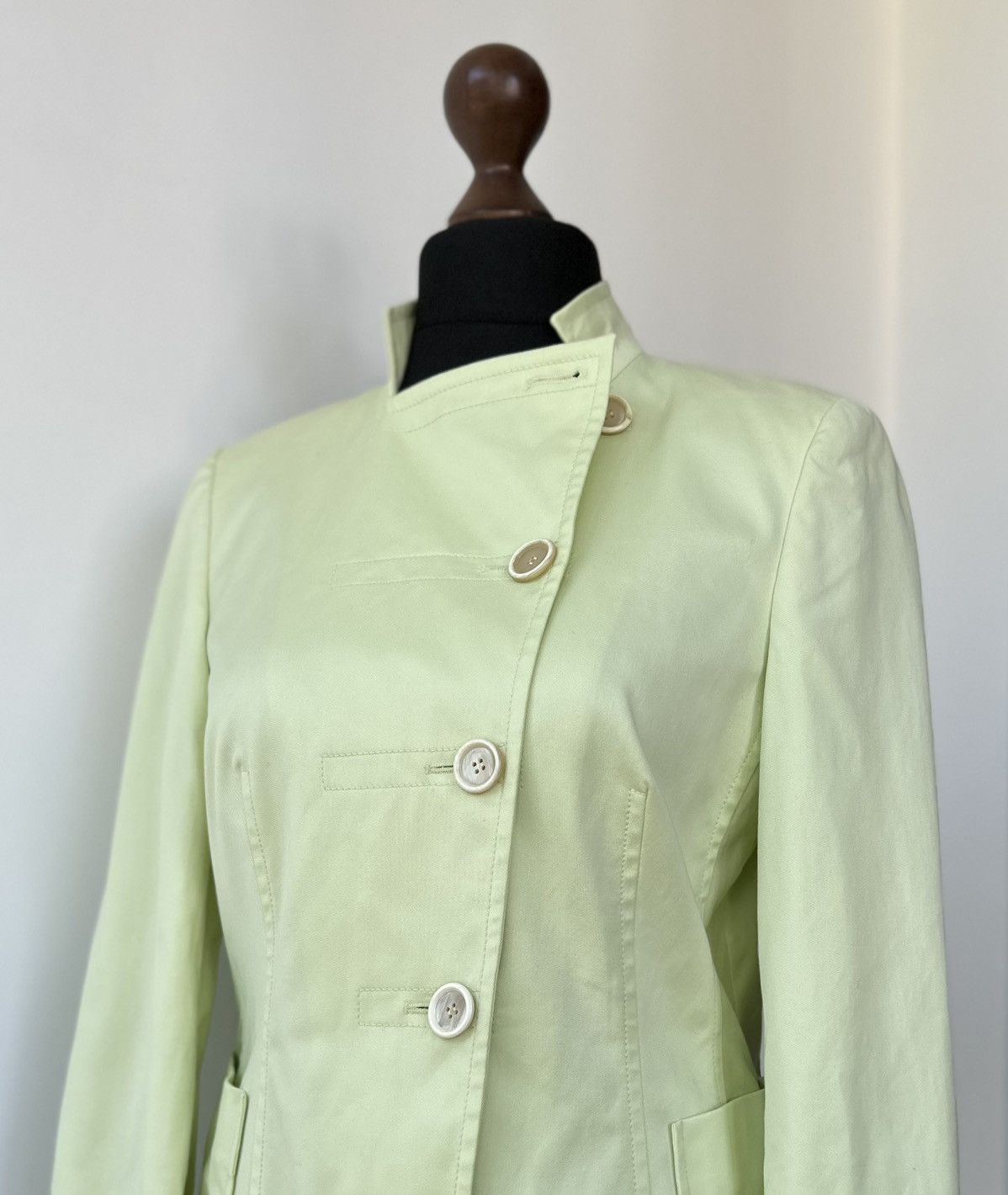 Akris AKRIS Jacket Blazer Button Women's Size US 10 Size L / US 10 / IT 46 - 3 Thumbnail