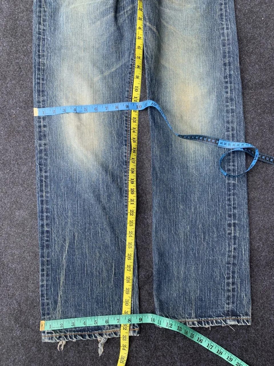 Edwin Vintage Edwin 505zx selvedge fucking faded jeans. Size US 32 / EU 48 - 6 Thumbnail