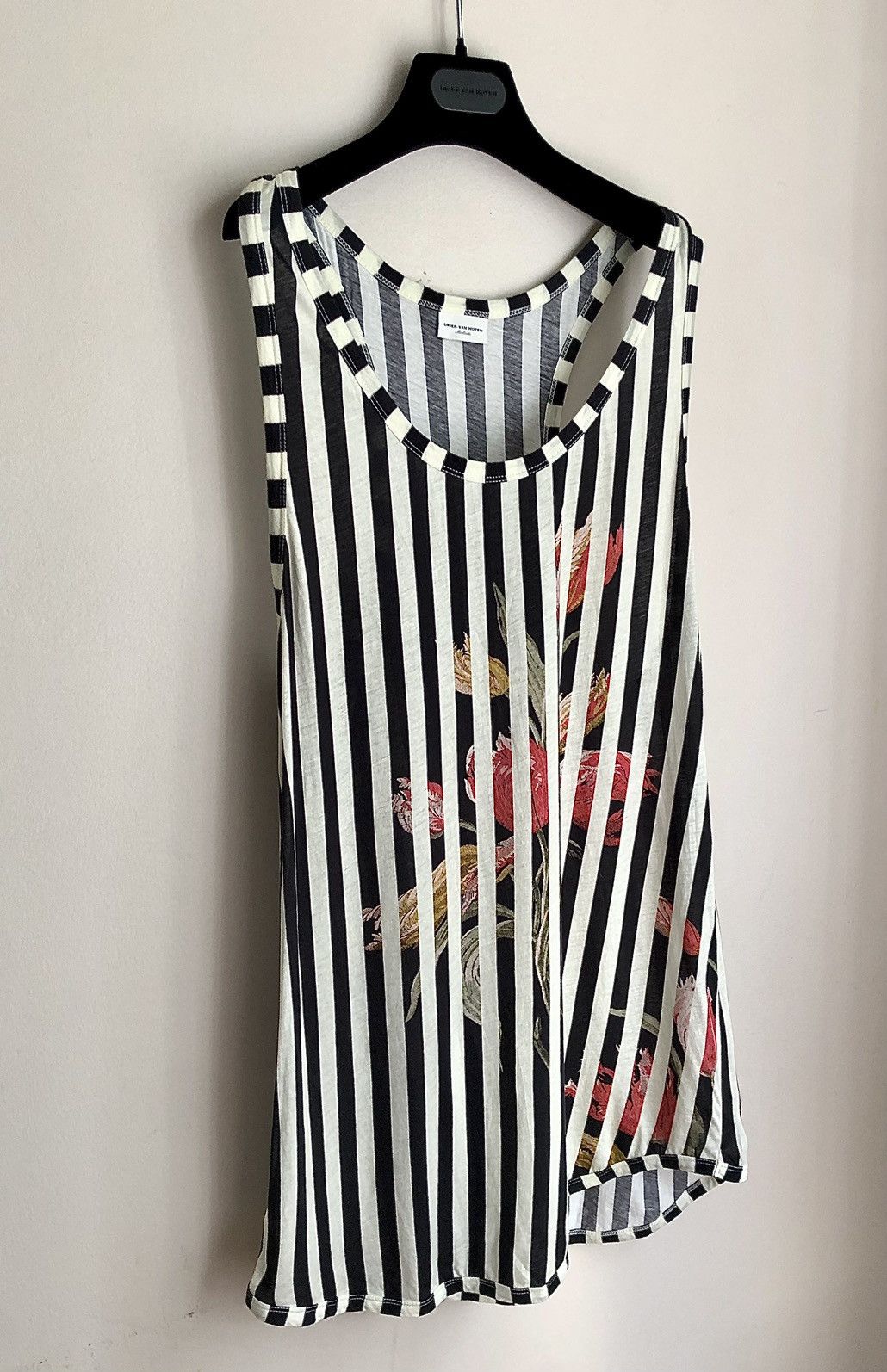 Dries Van Noten Dries Van Noten Oversized Striped Tulip Tank Size US S / EU 44-46 / 1 - 4 Thumbnail