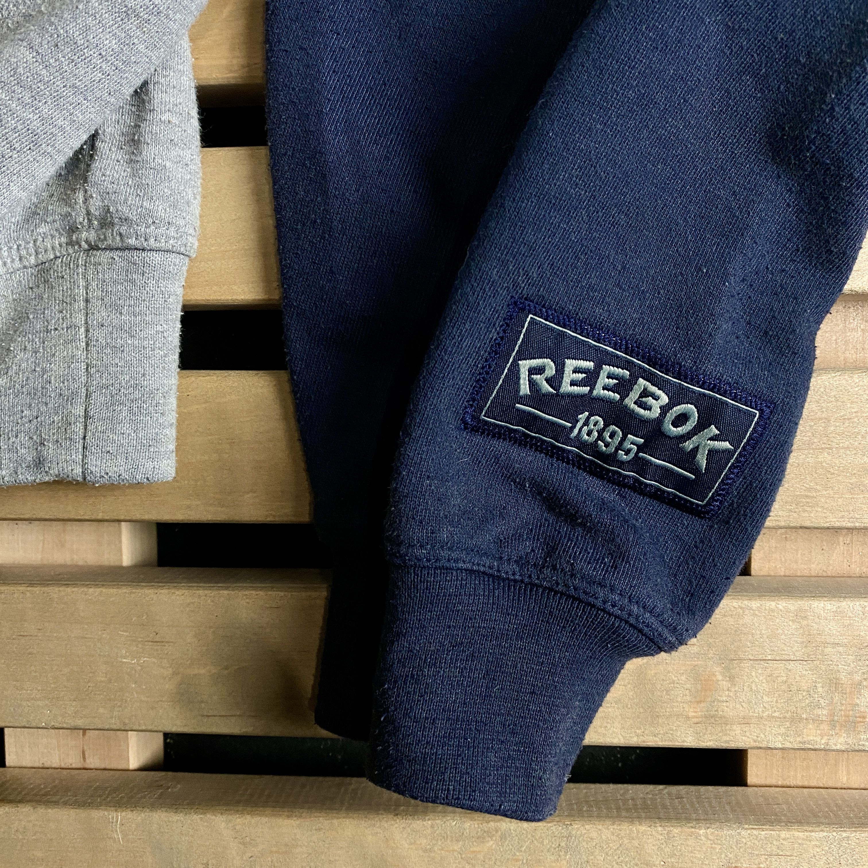 Reebok × Vintage Men’s Hoodie Long Sleeve Reebok Vintage Size XL Big Logo Size US XL / EU 56 / 4 - 4 Thumbnail