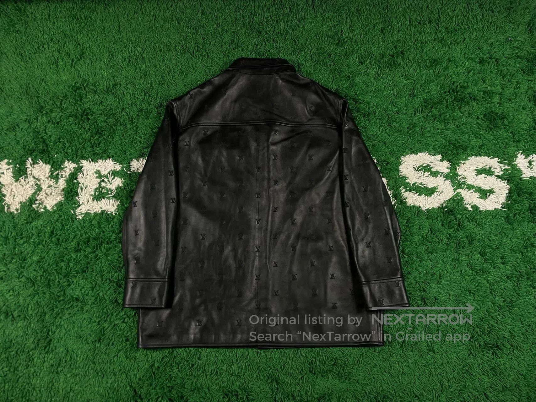 Louis Vuitton LV x Pharrell Leather Jacket. Size US XXL / EU 58 / 5 - 2 Thumbnail