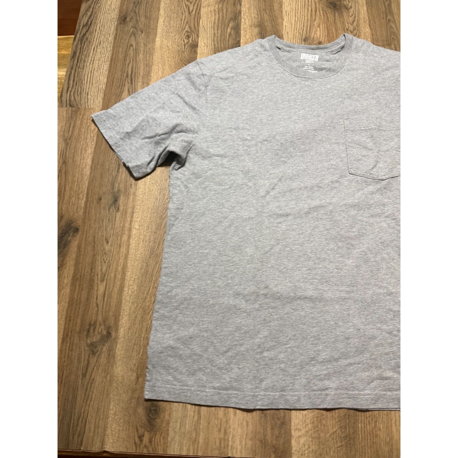 Vintage Duluth Shirt, Men’s Size L, Gray, Crewneck, Short Sleeve, T-Shirt, Regular Fit, Cotton, Outdoor Size US L / EU 52-54 / 3 - 3 Thumbnail