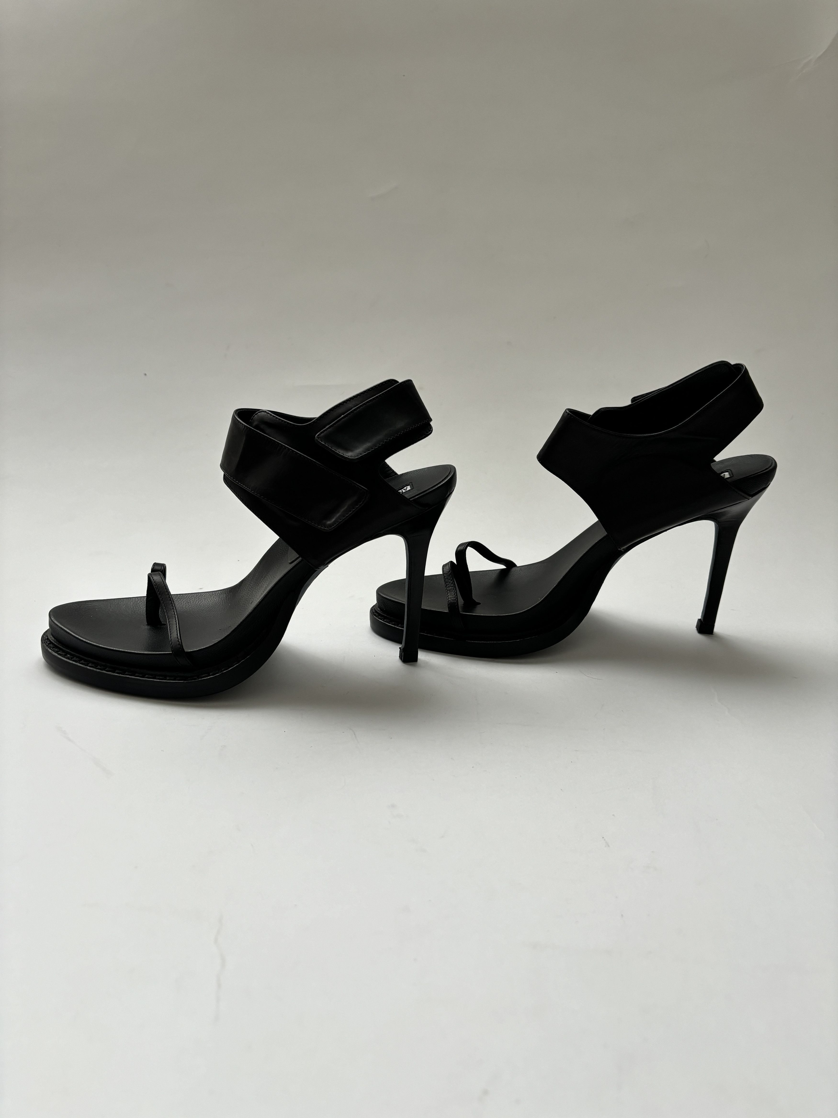 Ann Demeulemeester ⚡️QUICK SALE⚡️Ann Demeulemeester Black Heeled Sandals Size US 9.5 / IT 39.5 - 5 Thumbnail