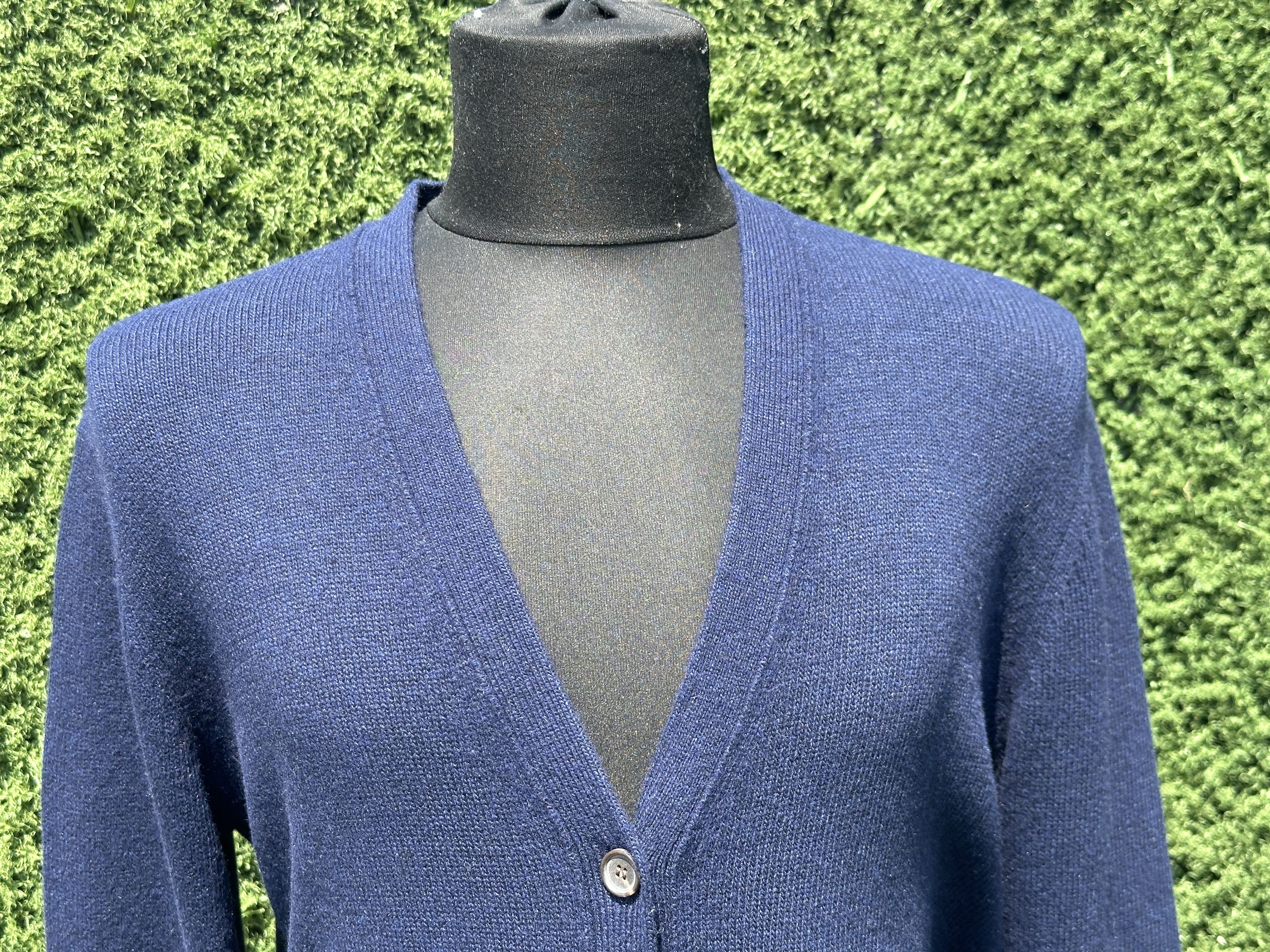 Designer Jenni Kayne Everyday Cashmere Knit Cashmere Wool Size L Size L / US 10 / IT 46 - 2 Thumbnail
