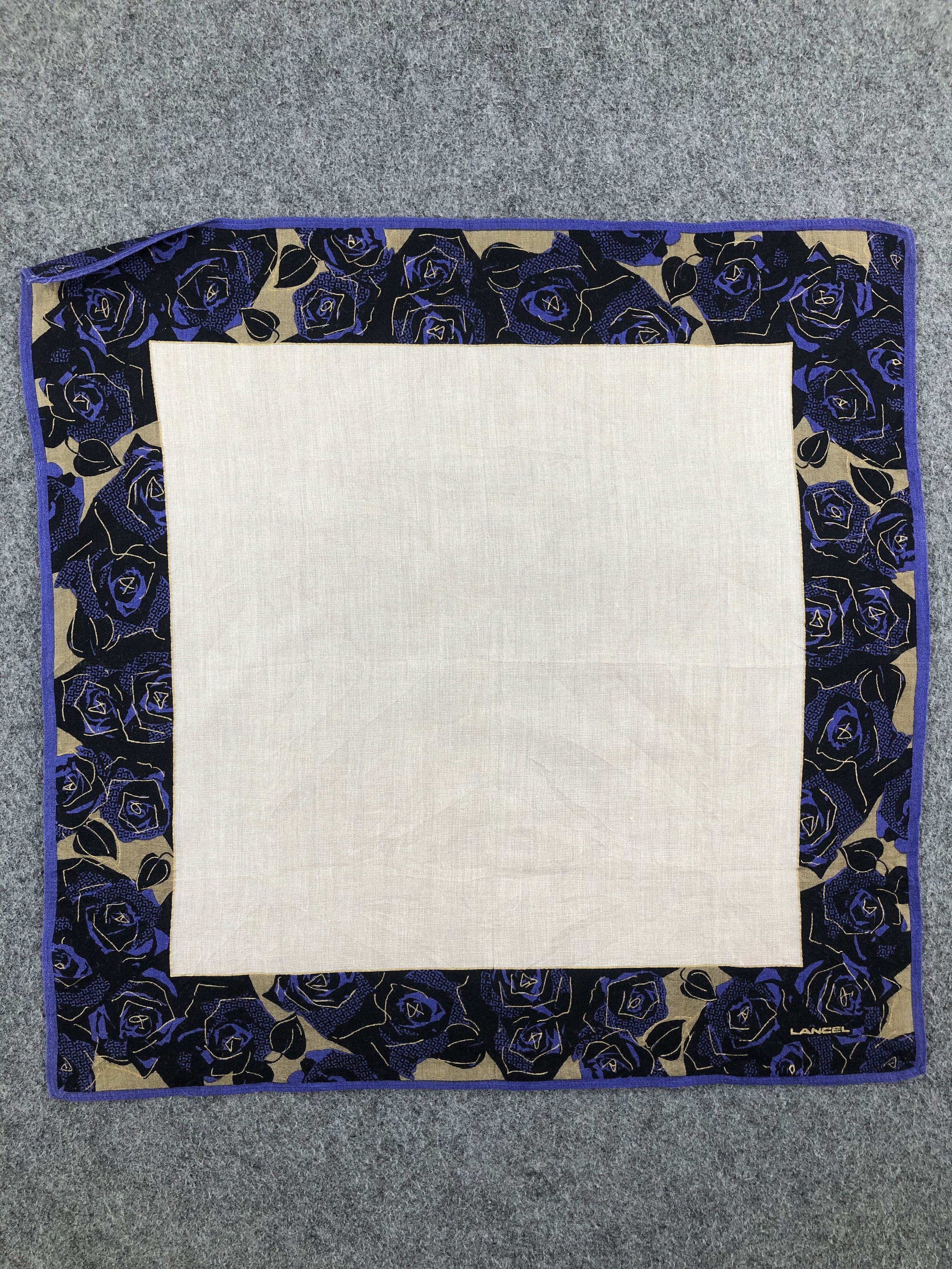 Lancel × Vintage Lancel Handkerchief / Bandana / Neckerchief Size ONE SIZE - 3 Thumbnail