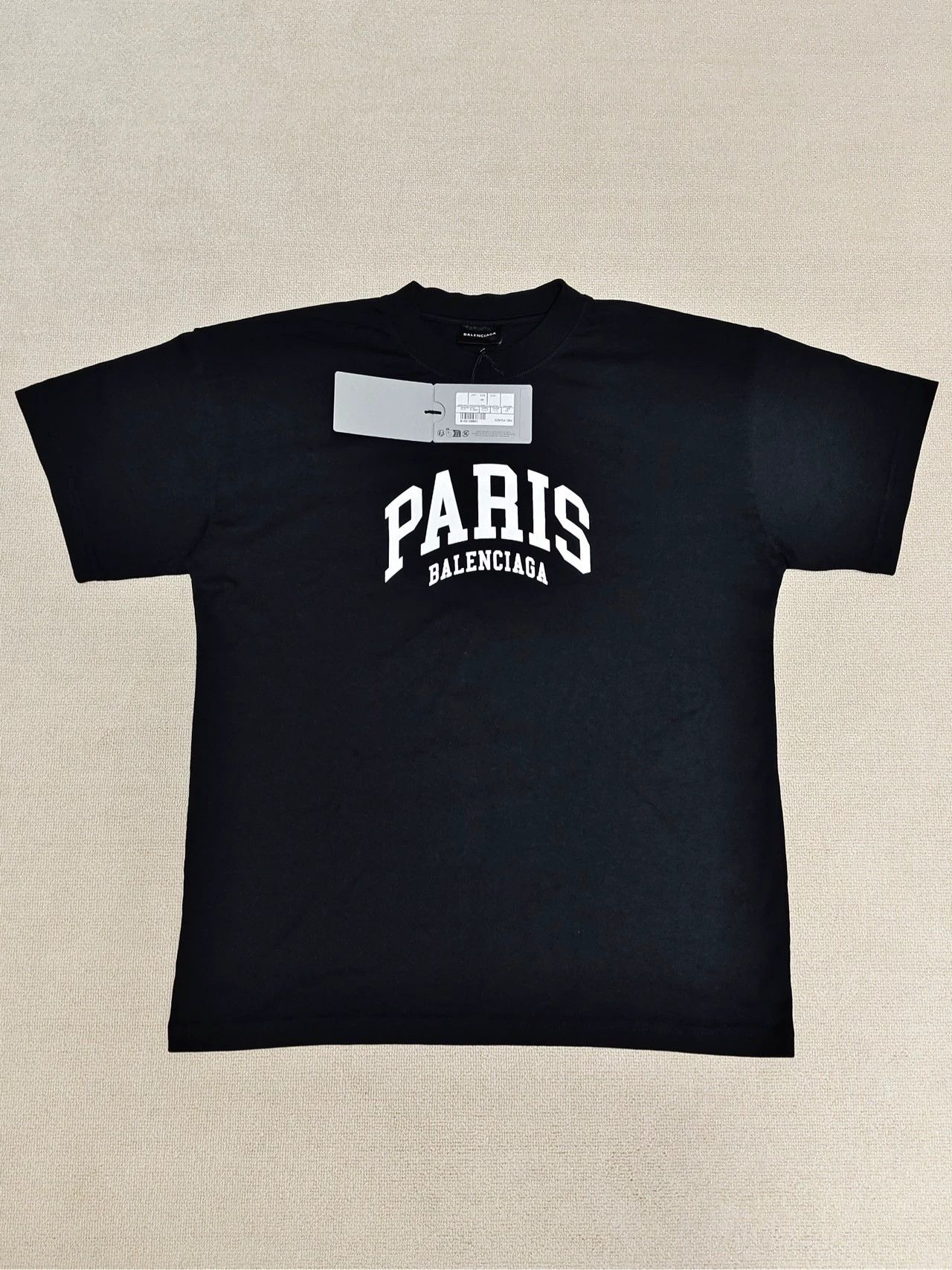 Balenciaga Balenciaga 23ss Paris City Washed Short Sleeve T-shirt -DMC Size US XS / EU 42 / 0 - 1 Thumbnail