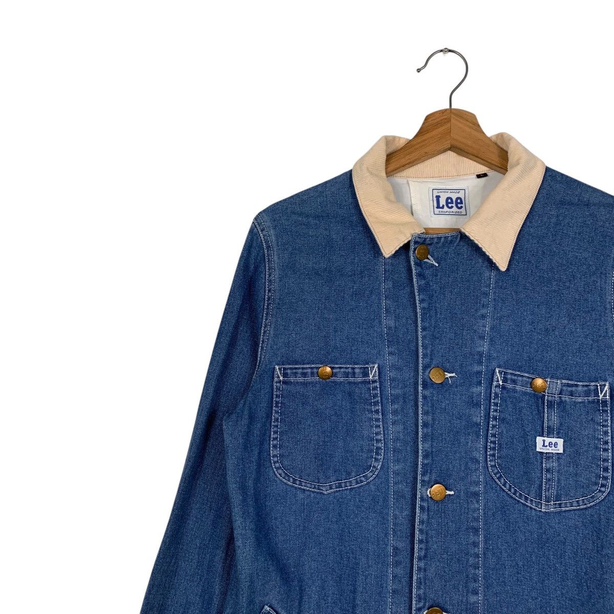 Lee Vintage Lee Sanforized Denim Long Jacket Size US L / EU 52-54 / 3 - 6 Thumbnail