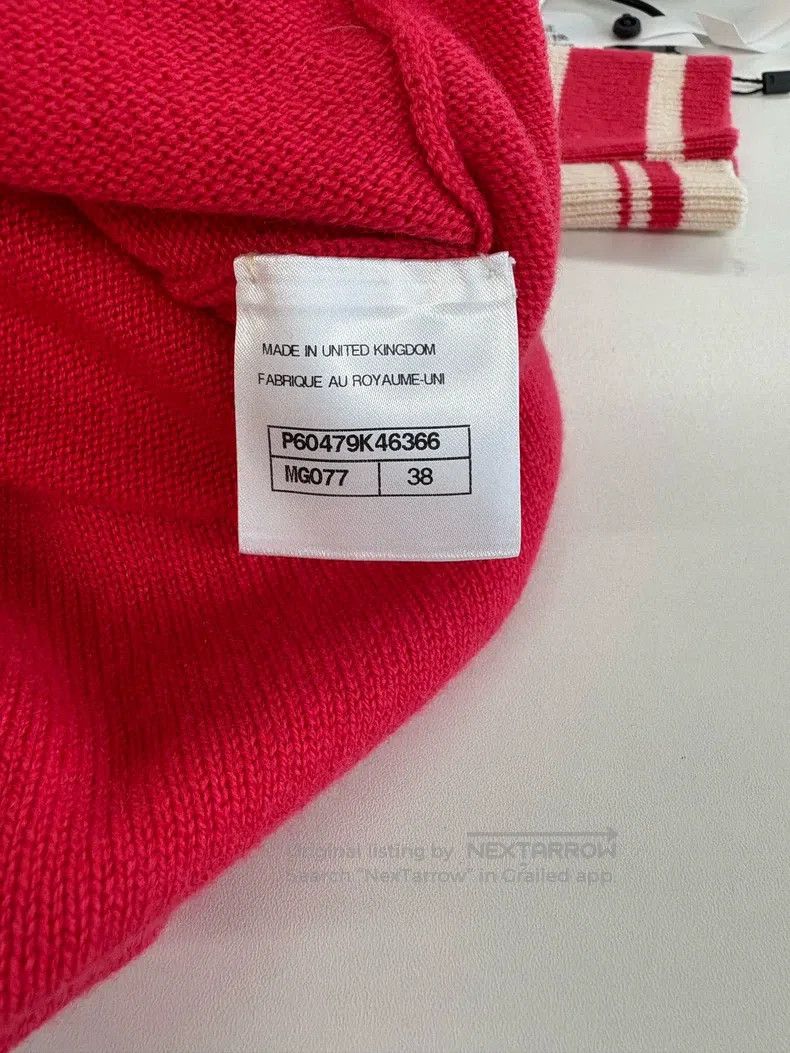 Chanel Chanel Rose-red long wool cardigan coat Size XS / US 0-2 / IT 36-38 - 4 Thumbnail