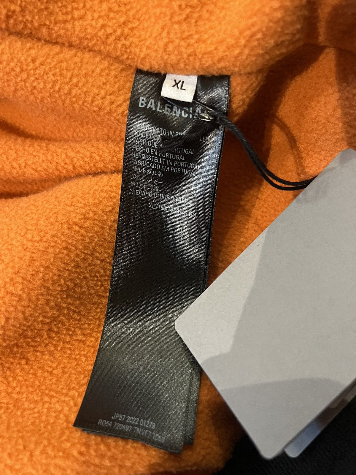 Balenciaga Balenciaga lined hooded fleece bomber Size US XL / EU 56 / 4 - 3 Thumbnail