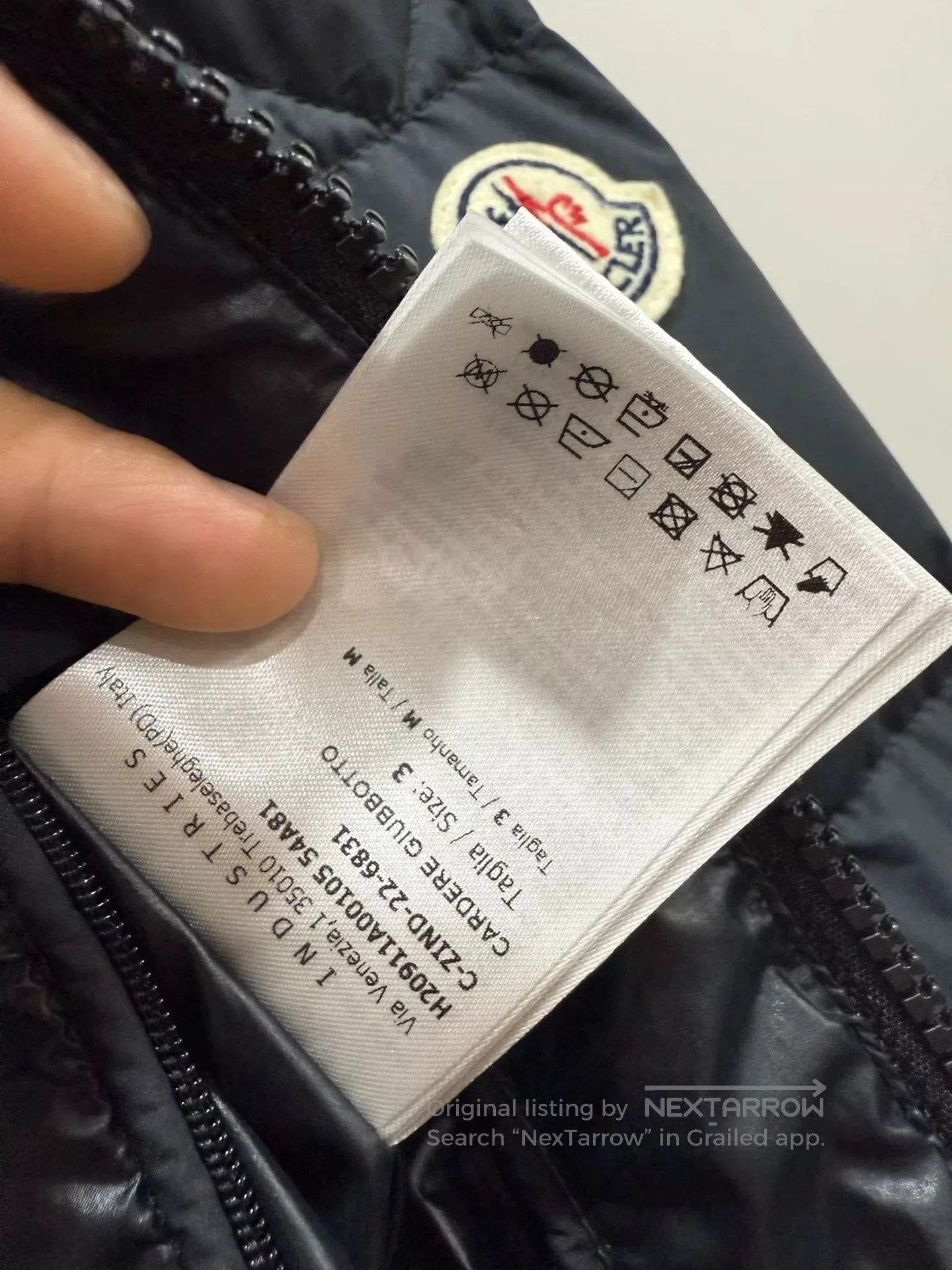 Moncler Moncler Black Down Jacket Size 3. Size US L / EU 52-54 / 3 - 6 Thumbnail