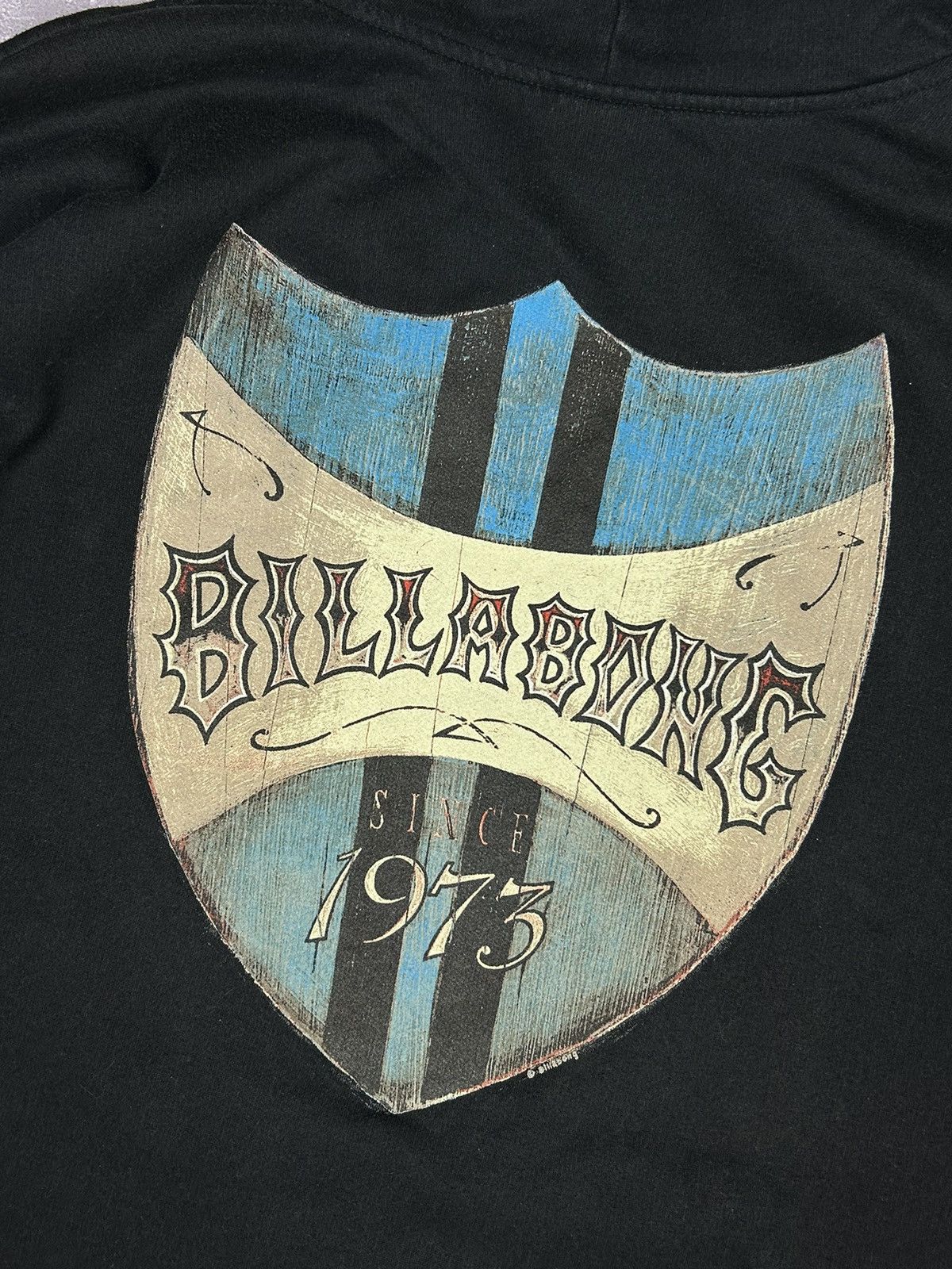 Billabong × Vintage Billabong Black Logo Vintage Hoodie Sz XL 90s y2k Size US XL / EU 56 / 4 - 2 Thumbnail