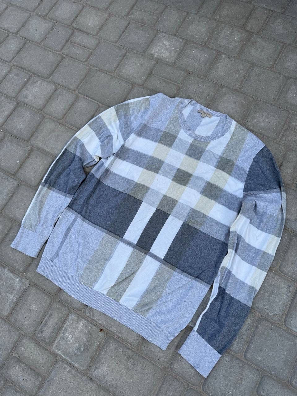 Burberry Burberry Brit Cotton Sweater Jumper Size L Size US L / EU 52-54 / 3 - 2 Thumbnail