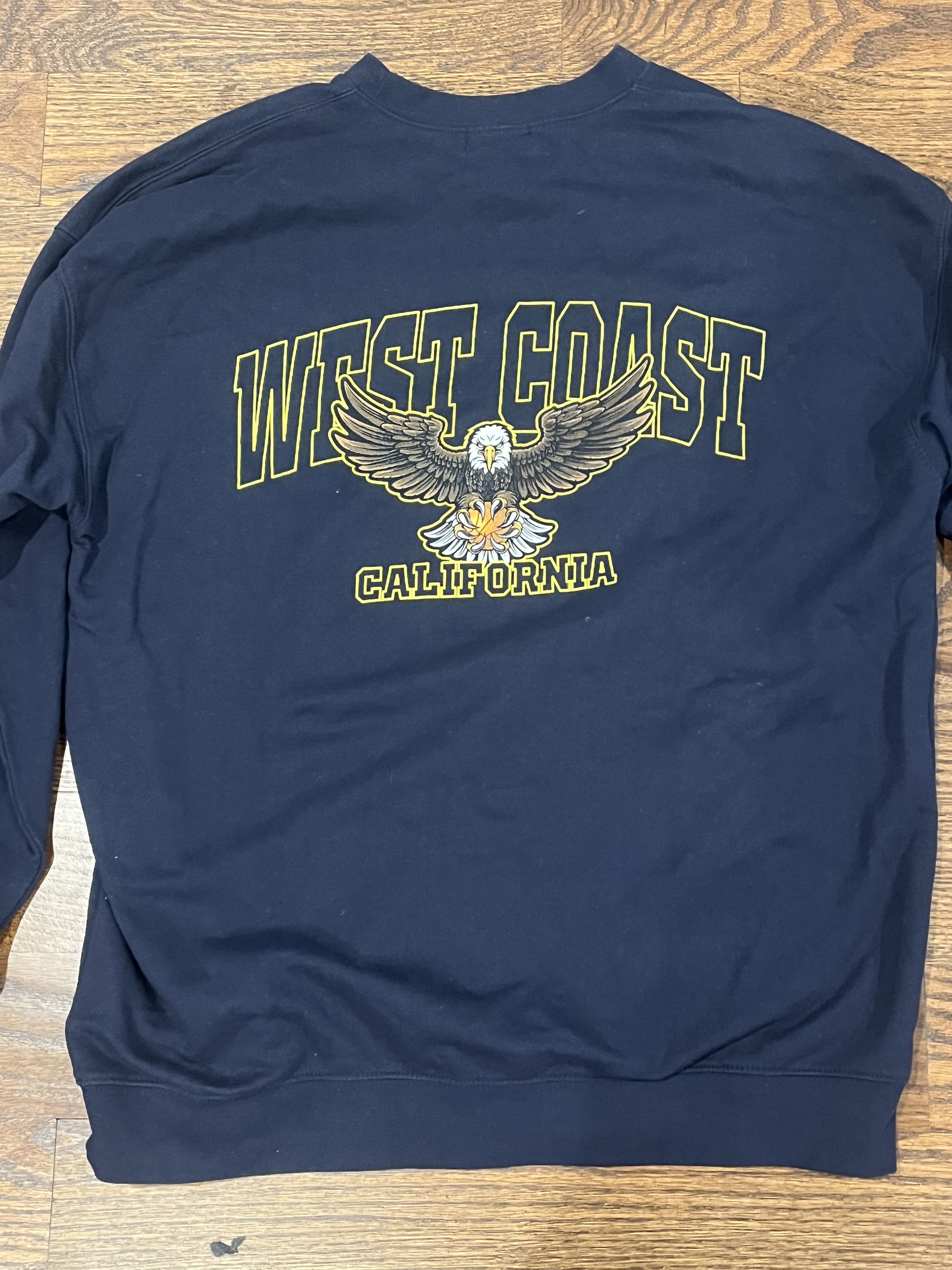 Boohoo × Vintage West Coast Long Sleeve Tee Size US M / EU 48-50 / 2 - 2 Thumbnail