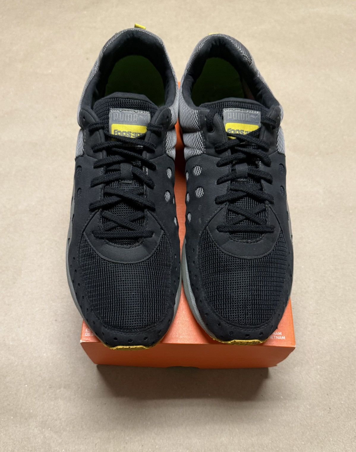 Puma Puma Faas 300 Black Grey Mens size 14 Casual Shoes Rare! Size US 14 / EU 47 - 3 Thumbnail