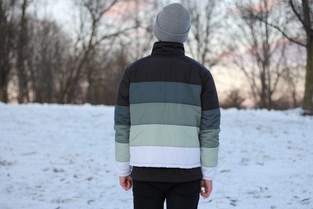 Steady Hands Green Tint Puffer Jacket Size US L / EU 52-54 / 3 - 5 Thumbnail