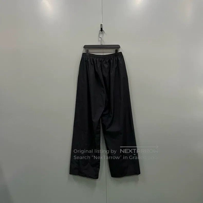 Balenciaga Balenciaga size S Black Lettering Printed Elastic Waist Tr Size US 27 - 2 Thumbnail