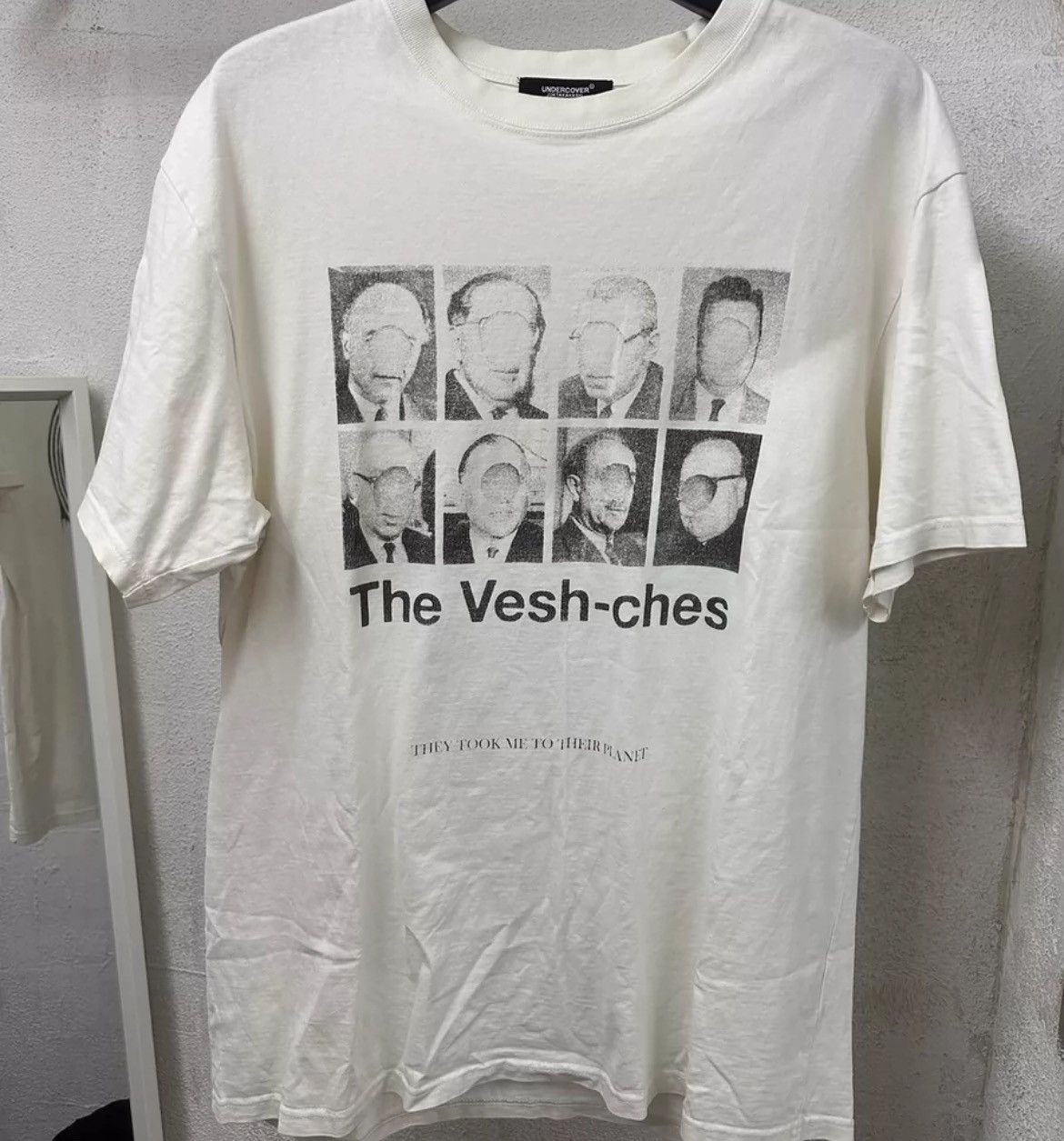 トップス undercover 18SS The Vesh-ches SIZE 4 Undercover Men's White The Vesh-ches Cotton-jersey man t