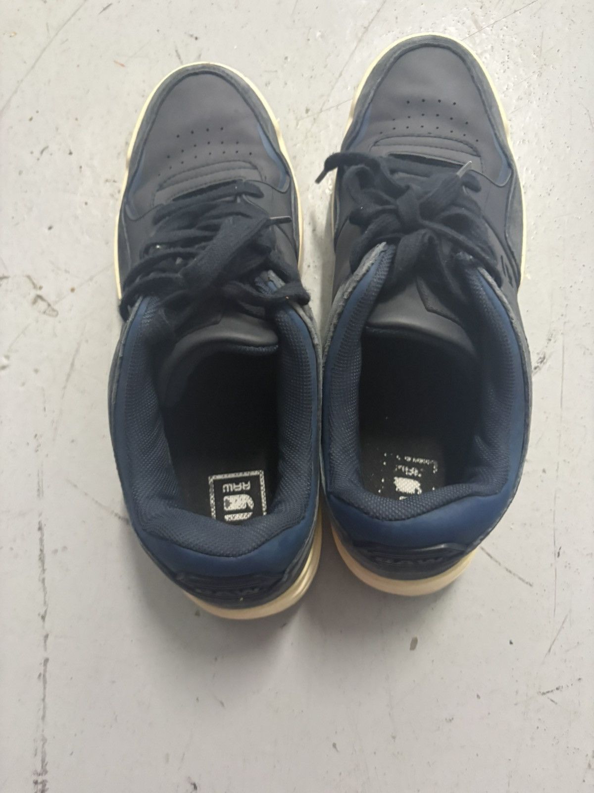 G-Star G-Star RAW Men's Low Top Athletic Sneakers Black Navy Size US 12 / EU 45 - 2 Thumbnail