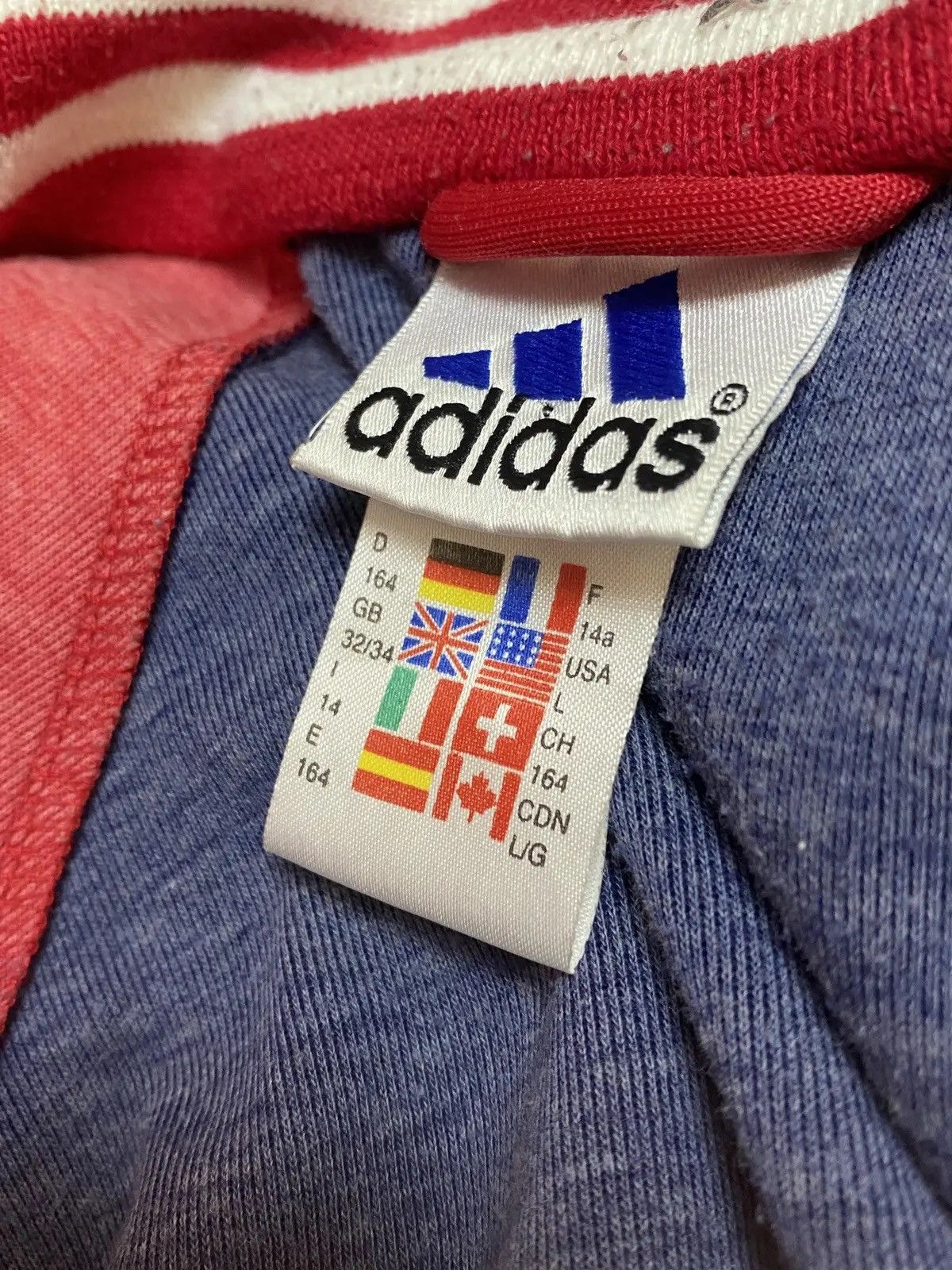 Adidas 90s Vintage F.C Bayern Munchen x Adidas Junior Zipped Jacket Size US S / EU 44-46 / 1 - 7 Thumbnail
