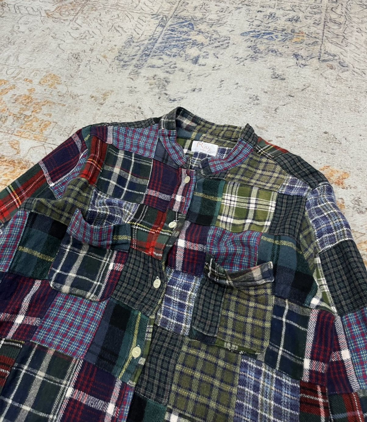 Beams Japan Ray by Beams Japan Patchwork Plaid Flannel Size US M / EU 48-50 / 2 - 3 Thumbnail
