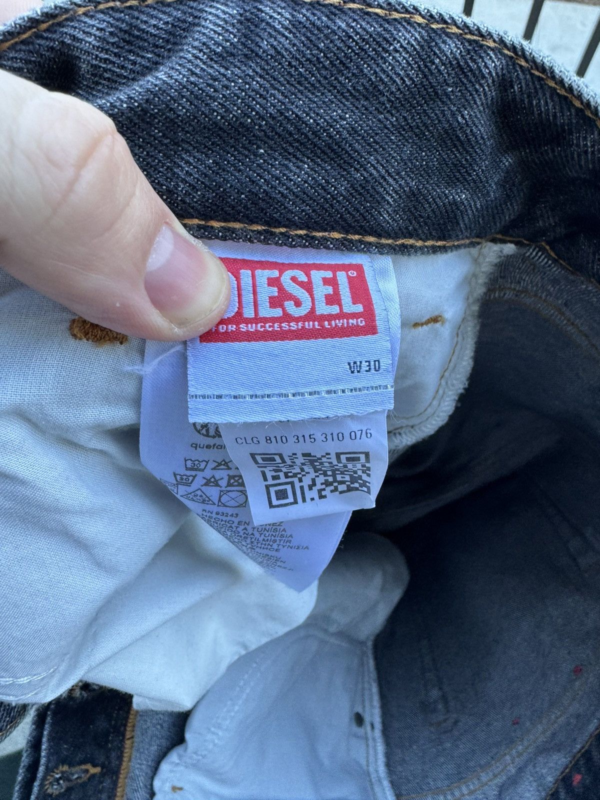 Diesel D-Rise Jeans Size US 34 / EU 50 - 5 Thumbnail
