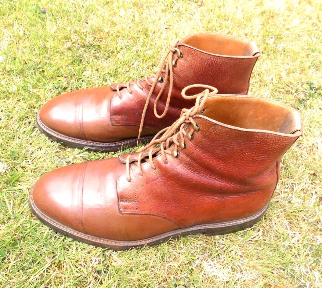 Crockett & Jones Coniston Boots UK 8.5 Tan - Wide Fit