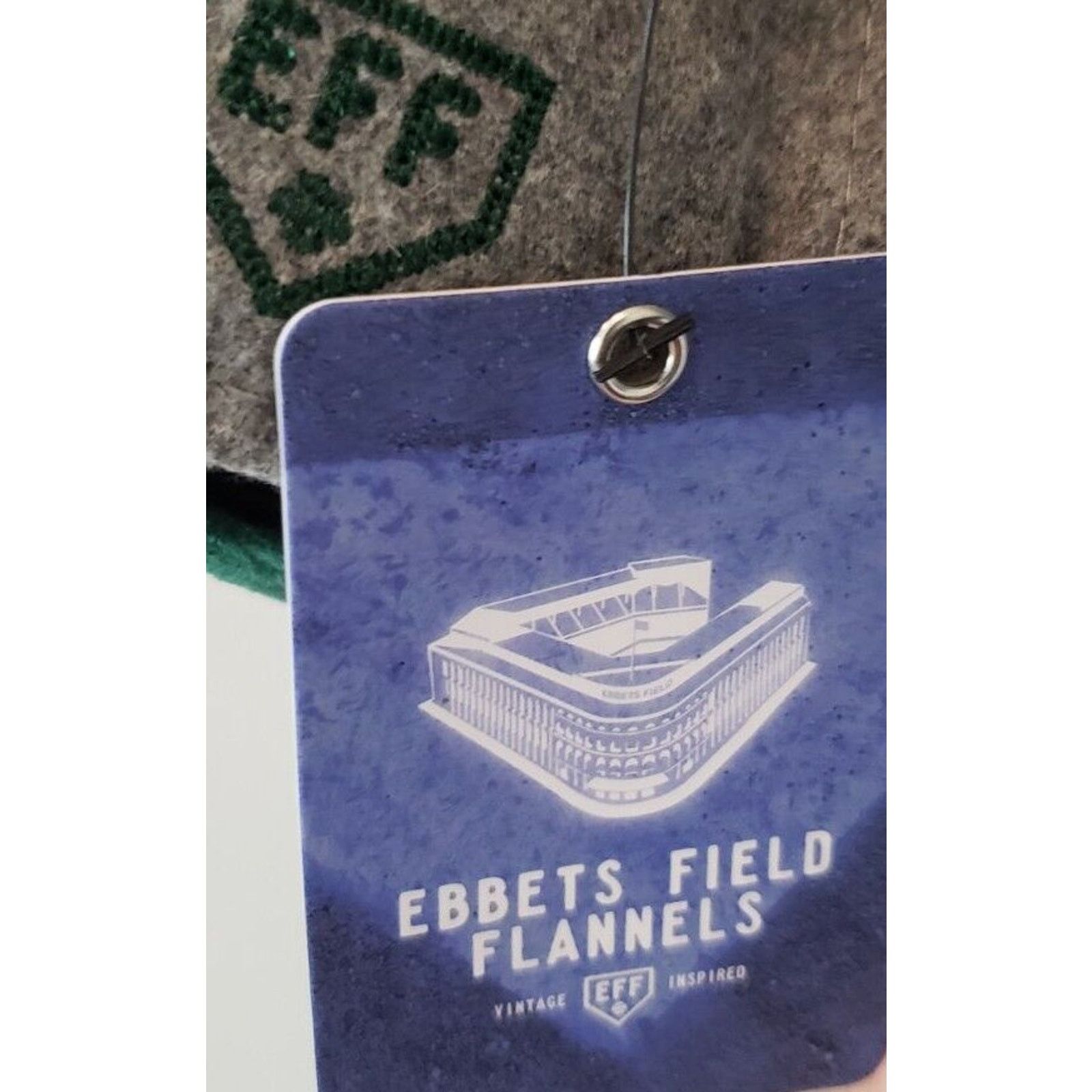 Ebbets Field Flannels Veracruz Azules Hat Wool Fitted Size 7 1/8 Gray Ebbets Field Size ONE SIZE - 4 Thumbnail